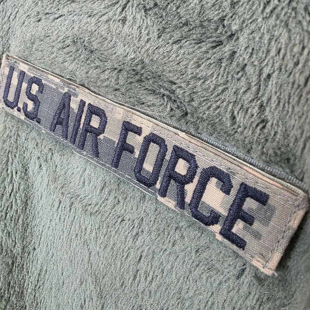 US Air Force Gen III Fleece Jacket Men SZ S Polartec Green Military USA Made